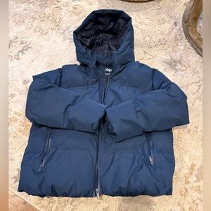 ZARA Navy Blue Puffer Jacket, size 13-14.